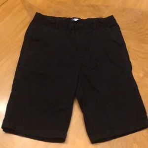 Children’s place black chino shorts